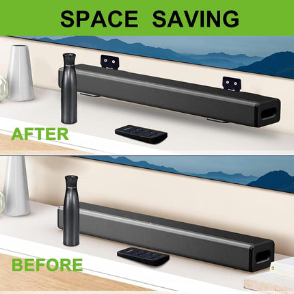 Adjustable Soundbar Mount, Lockable & Universal Fit, Anti-Slip