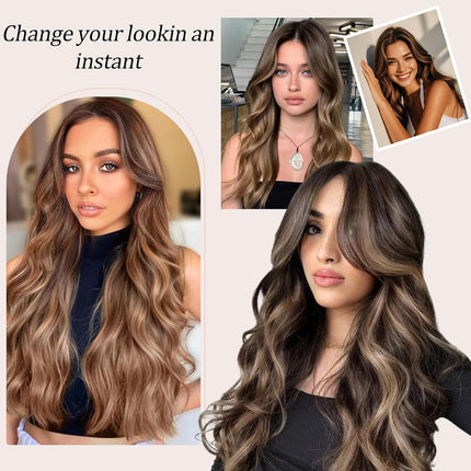 Overnight Heatless Curls,No Heat Hair Curlers to Sleep In, Soft Heatless Curling Ribbon Set with Clip Hair Rollers for Blowout Look Long Hair(Black)