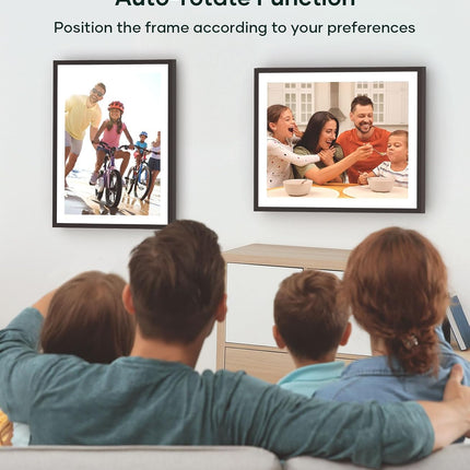 Frame: 17" Digital Picture Frame with Large Display No Subscription