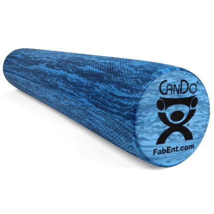 Heavy Duty 6 X 36" round EVA Foam Roller, Marbled Blue
