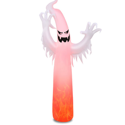 12 Feet Halloween Inflatable Decoration with Built-In LED Lights