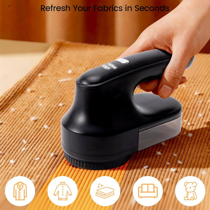 Fabric Shaver for Clothing，Rechargeable Lint Shaver with 2.7In Large Shaving Head, 6-Leaf Blades & LED Display,2-Speed Sweater Shavers to Remove Pilling from Clothes, Furniture, Sofa, Blanket