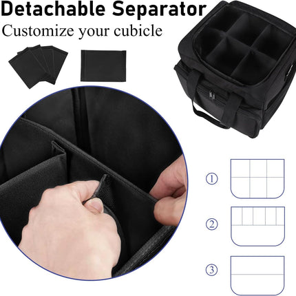 Cable Organizer Bag,Cable Management Box Cord Organizer Case