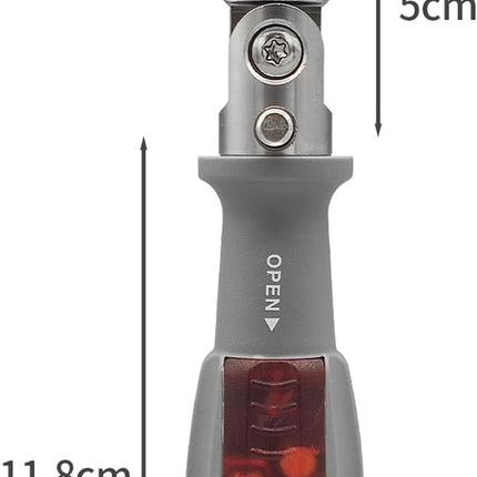 Ratcheting Screwdriver,Ratcheting Screwdriver Set, 10-In-1 Multi Bit Screwdriver