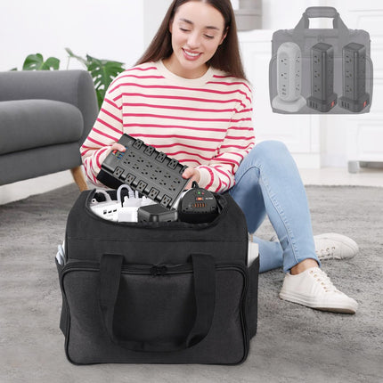 Cable Organizer Bag,Cable Management Box Cord Organizer Case