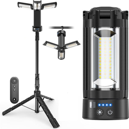 Camping Lights with Remote, 18000Mah Rechargeable Camping Lantern