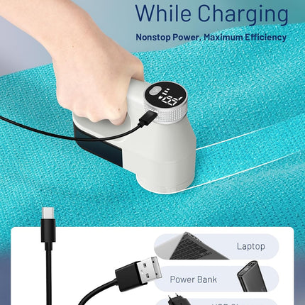 Fabric Shaver and Lint Remover, Rechargeable Sweater Defuzzer