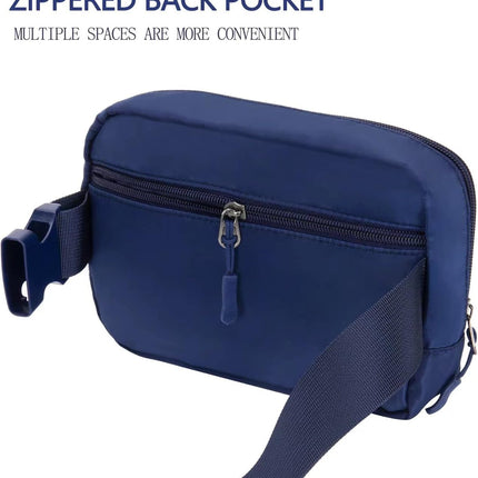 Belt Bag Fanny Pack Crossbody Bags for Women Everywhere Belt Bag (Blue)