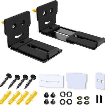 Adjustable Soundbar Mount, Lockable & Universal Fit, Anti-Slip