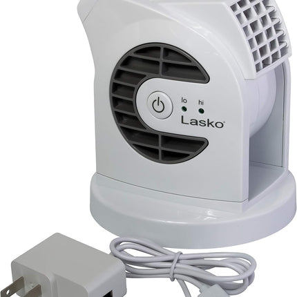 12" 289 CFM Pivoting Utility Fan and Mycool Mini USB Desk Fan with AC Adapter and USB Cable