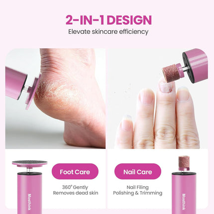 Electric Foot Callus Remover 6 Speed Adjustable for Women Mom Lover