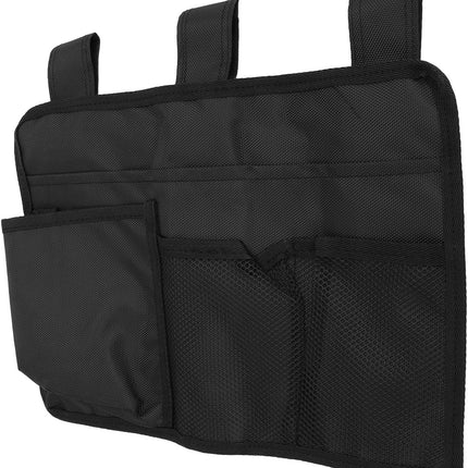 Hanging Bedside Caddy, Bedside Storage Organizer with 4 Pocket