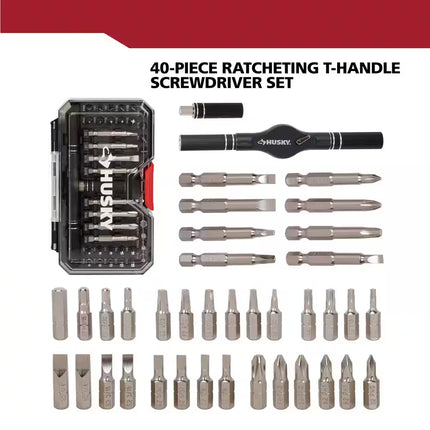 Ratcheting Screwdriver Set (40-Piece)