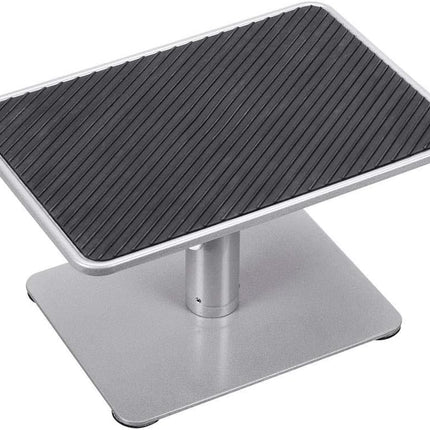 Universal Monitor Riser Stand - Raises Monitors 4.6 to 6.5 Inches, Silver Finish - Workstream Collection
