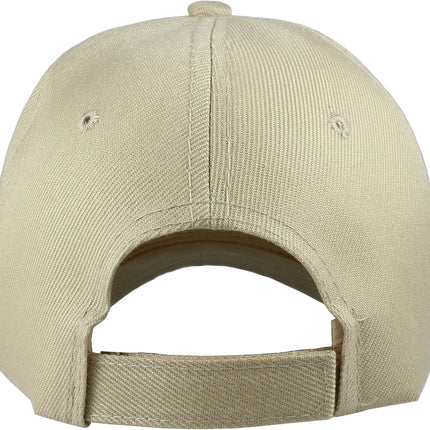 Plain Baseball Cap Adjustable Back Strap 3 PC