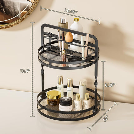 360 Rotating Makeup Organizer,Perfume Organizer, Bathroom Counter Organizer