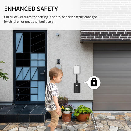 Outdoor Smart Plug, Matter Smart Plug, Smart Home Wi-Fi Outlet IP65 Waterproof, Compatible with Alexa, Apple Home, Smartthings, Google Home, Smart Life, IP65 Waterproof, 2.4Ghz, 2 Pack
