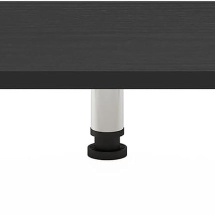 TURN-N-TUBE Toolless 23.6" Wide Monitor Stand Riser, Americano