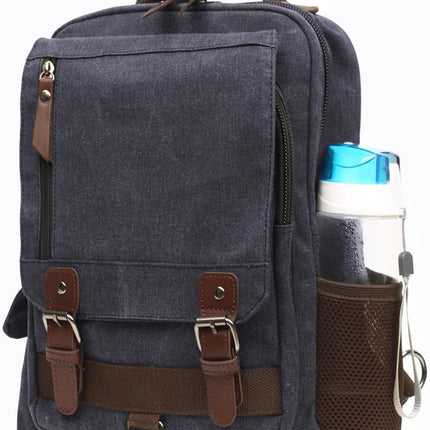 Canvas Cross Body Messenger Bag Shoulder Sling Backpack Travel Rucksack