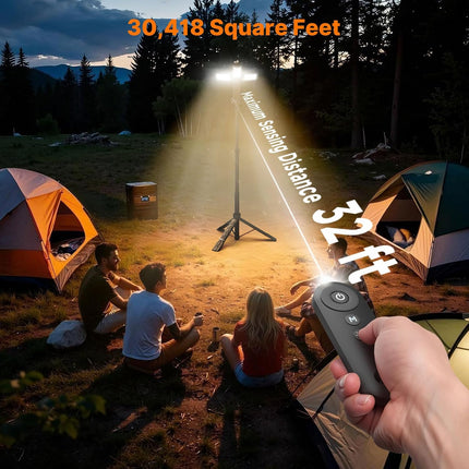 Camping Lights with Remote, 18000Mah Rechargeable Camping Lantern
