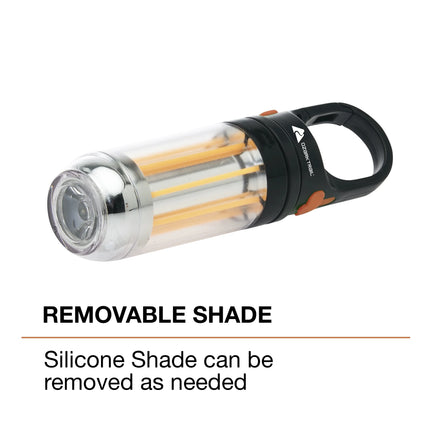 250-Lumen Rechargeable Camping Lantern with Flashlight