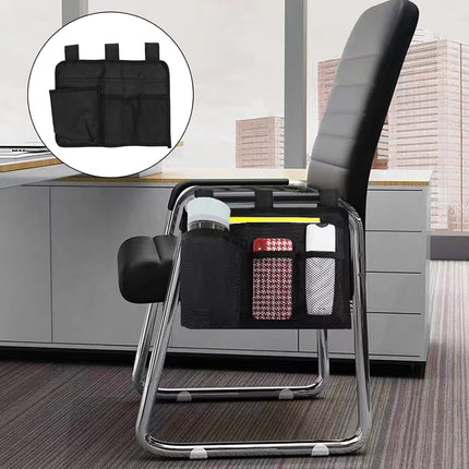 Hanging Bedside Caddy, Bedside Storage Organizer with 4 Pocket