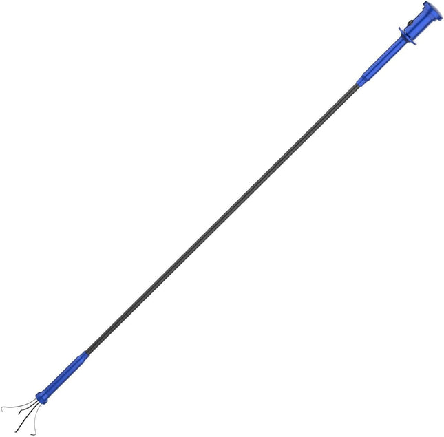 Grabber Tool Magnetic, Bendable Reacher with LED Lights, Blue