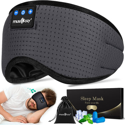 Sleep Headphones Bluetooth 5.4 Sleep Mask with HD Sound