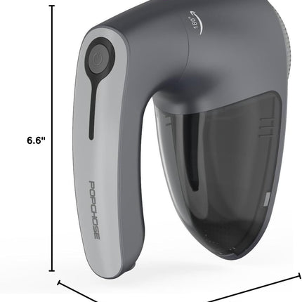 Fabric Shaver, 6-Leaf Blades & Electrostatic Brush, Rechargeable