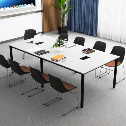 8 Feet Conference Room Table Large Meeting Table Seats up to 10 People
