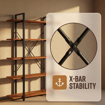 Aidann Etagere Bookcase