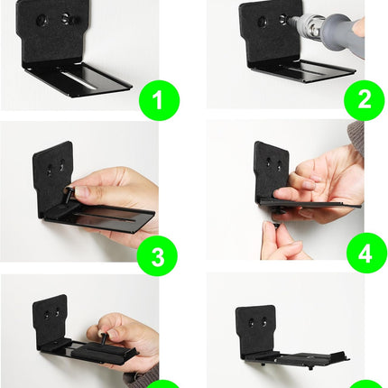 Adjustable Soundbar Mount, Lockable & Universal Fit, Anti-Slip