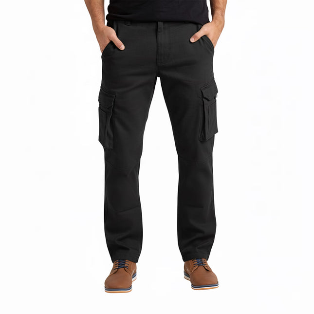 Alamo Casual Cargo Pants for Men - Stretchable, Regular Fit Cargo Work Pants for Men - 6 Pocket Outdoor Mens Work Pants