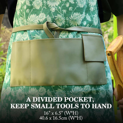Garden Kneeling Pad &Gardening Apron Set, Gardening Gifts for Women