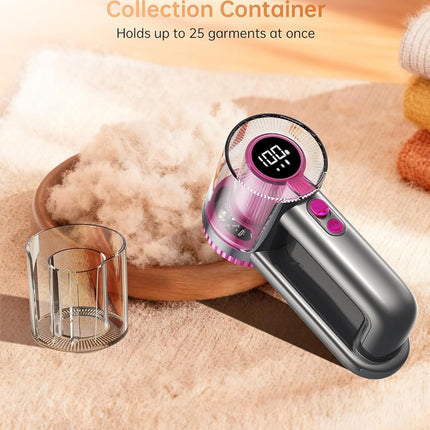 2-In-1 Rechargeable Fabric Shaver & Lint Remover,1800Mah