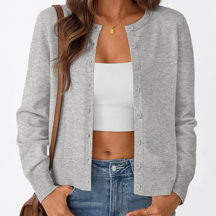 Women'S Lightweight Knit Cardigan