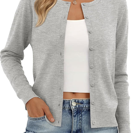Women'S Lightweight Knit Cardigan