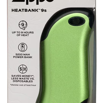 Green Heatbank 9S Rechargeable Hand Warmer