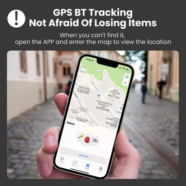 Bluetooth Tracker and Item Locator: Key Finder, Smart Tag Item Finder Works with Apple Find My(Only Ios Compatible),1 Year Replaceable Battery, Smart Tracker for Keys Bags Wallets Pet (White-1Pack)